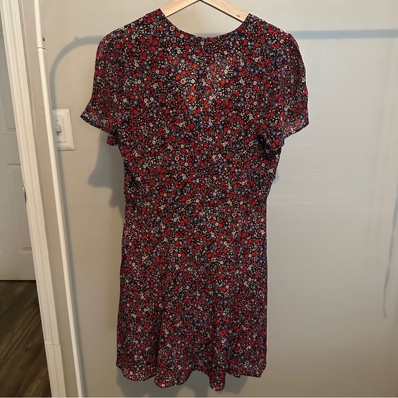 Realisation Par Floral Mini Dress - Red and Purple - Picture 7 of 8